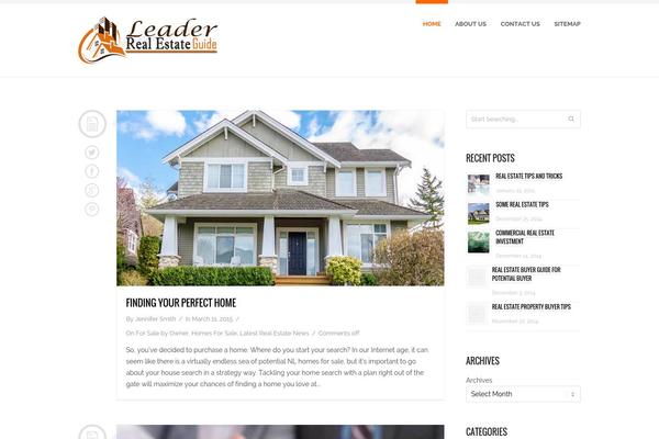 Corporative theme site design template sample