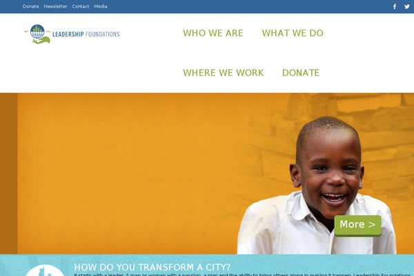GiveAHand theme site design template sample