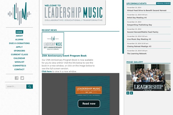 leadershipmusic.org site used Leadershipmusic