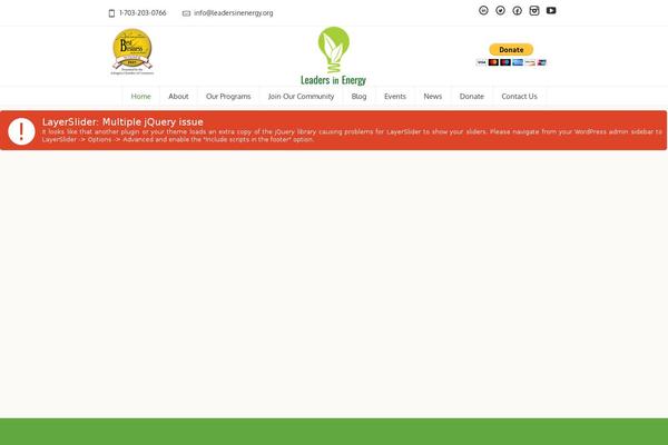 Econature-child theme site design template sample