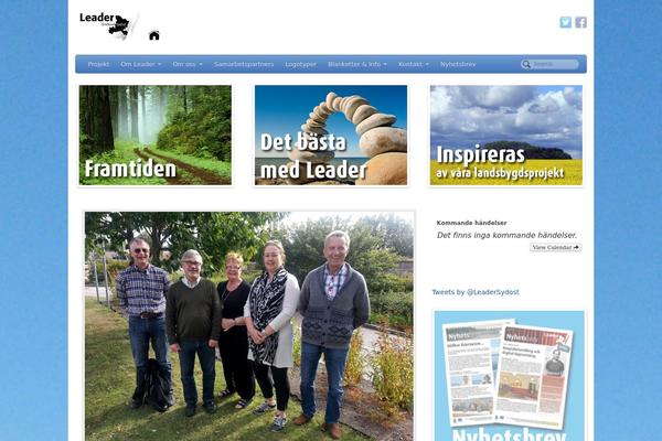 Corporately Blogging theme site design template sample