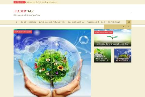 BetterMag theme site design template sample