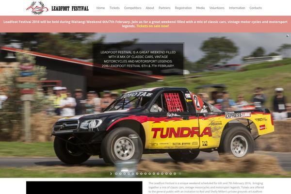 leadfootfestival.com site used Leadfoot