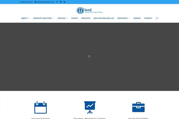 Site using constant contact plugin