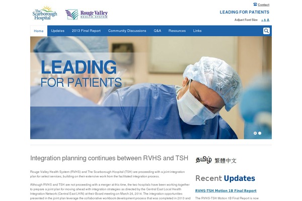 Site using Find-a-doctor plugin