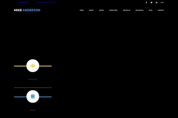 Coaching theme site design template sample