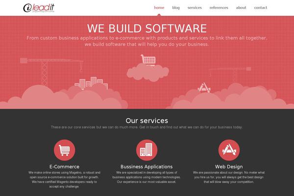 leadit theme websites examples