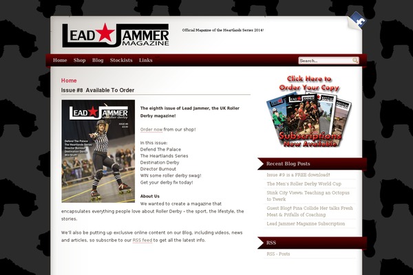 Zinepress theme site design template sample