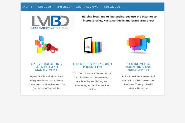 BuilderChild-Resume-Blue theme websites examples