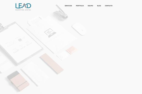 BeTheme Child theme site design template sample