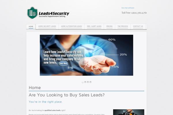 Balance theme site design template sample