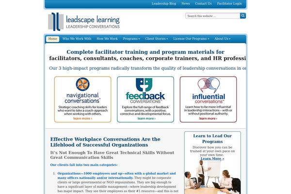 leadscapelearning.com site used Leadscape