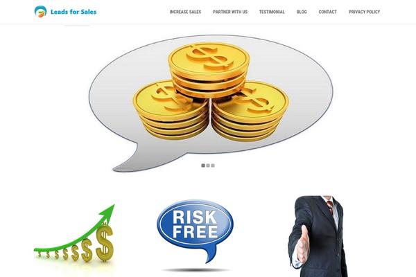 Moose theme site design template sample