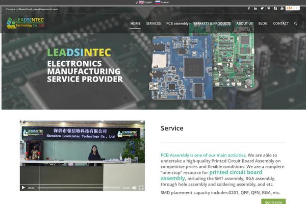 Site using Prisna-wp-translate plugin
