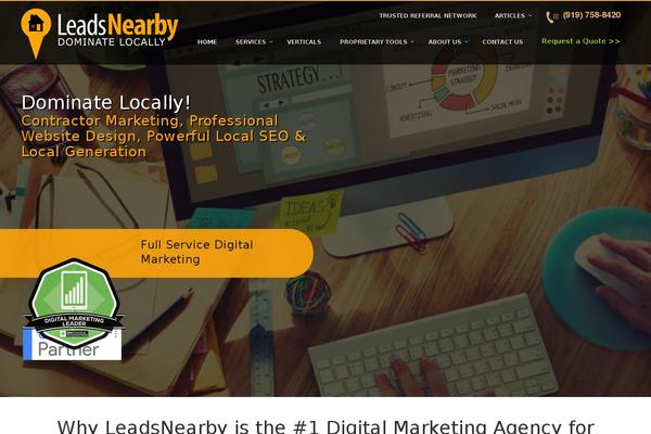 Site using Shiftnav-pro plugin