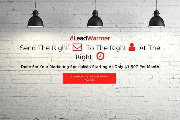 Site using List-building-popup plugin