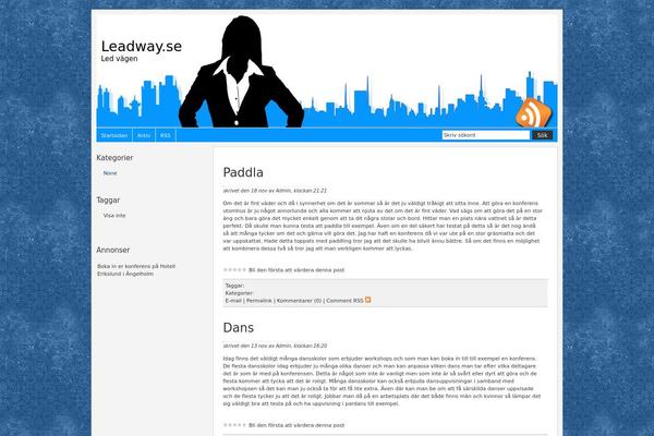 Third Style theme site design template sample