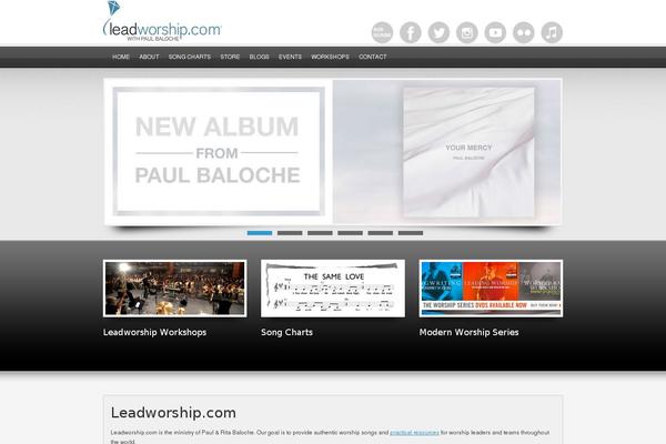 leadworship.com site used Theme-enfant