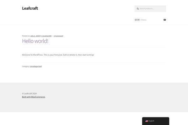 Site using Age-gate plugin