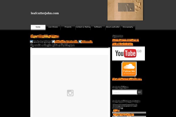 Site using Essential-widgets plugin