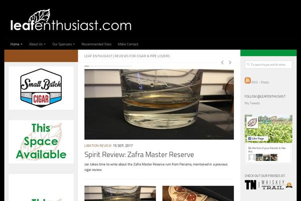 Hueman Child theme site design template sample