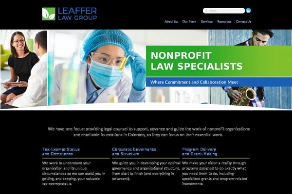 leafferlaw.com site used Leaffer-law-group