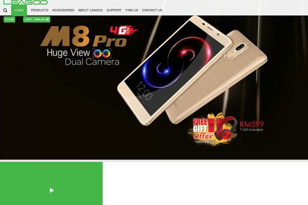 Flatsome theme site design template sample