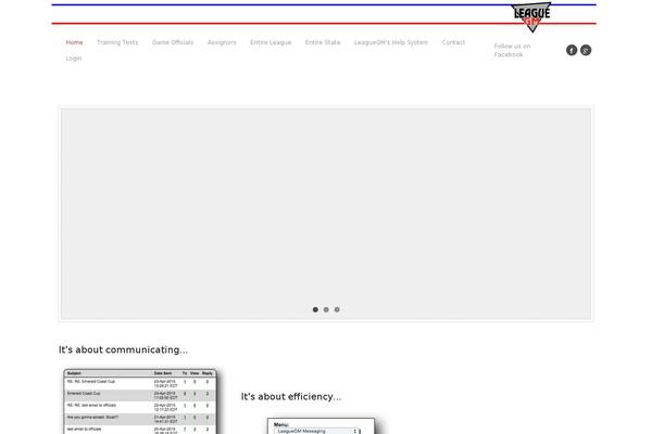 Ascension theme site design template sample