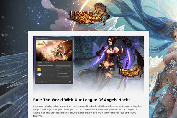 Site using InstaBuilder plugin
