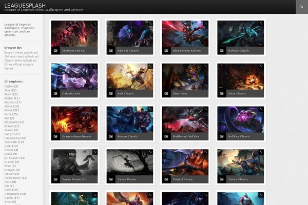 Fotos theme site design template sample