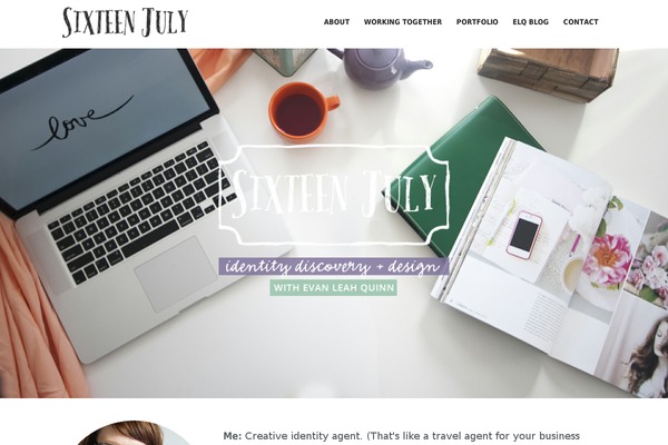 leahcreates.com site used Sixteenjuly