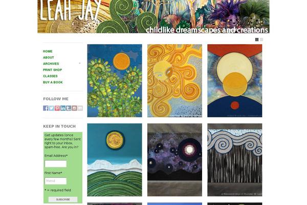 leahjayart.com site used Gridspace