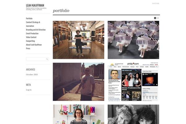 Gridspace theme site design template sample