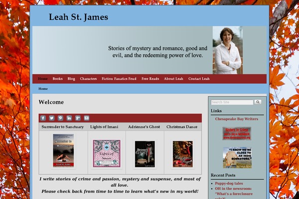 leahstjames.com site used Marketingly