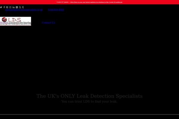 Total theme site design template sample