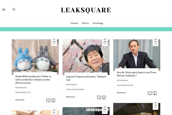Atelier theme site design template sample