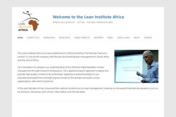 Lean theme site design template sample