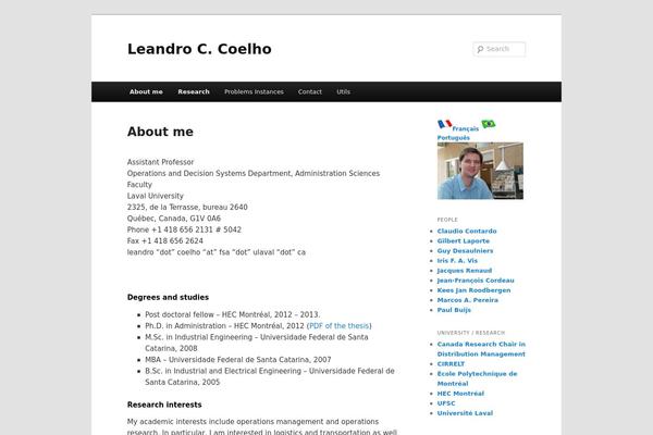 Site using Counterize plugin