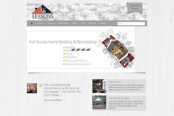 Equator theme site design template sample