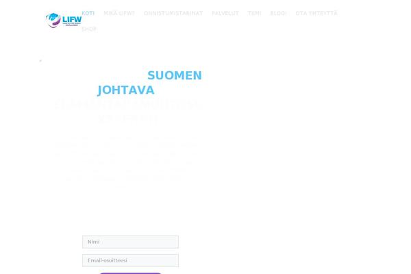 Vantage theme site design template sample