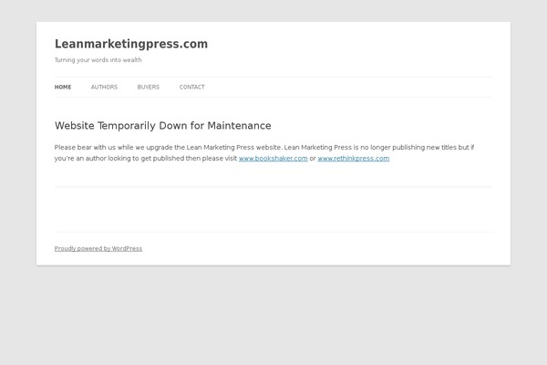 Twenty Twelve theme site design template sample