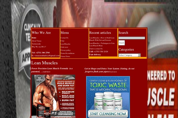 Site using Client Scroller Widget plugin