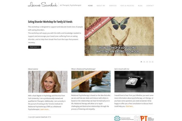 Impero theme site design template sample