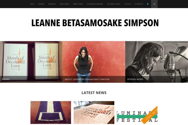 Hemlock theme site design template sample