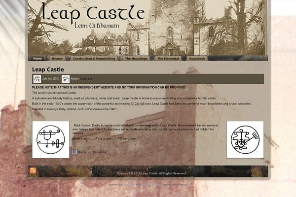 leapcastle.net site used Leapcastle