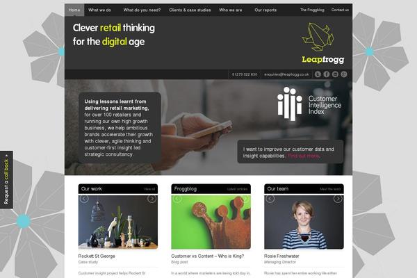 Site using Really Simple Twitter Feed Widget plugin