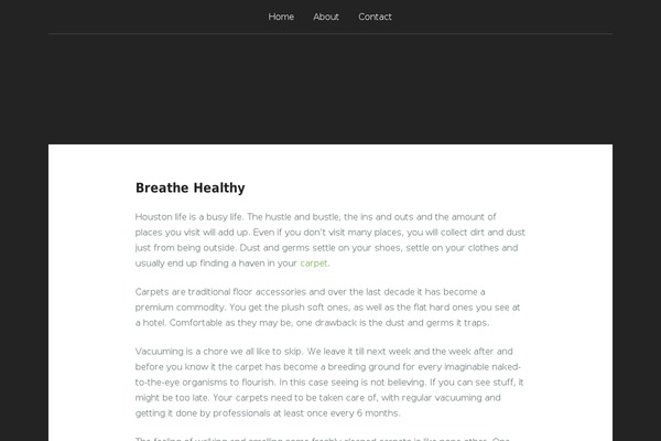 Padhang theme site design template sample