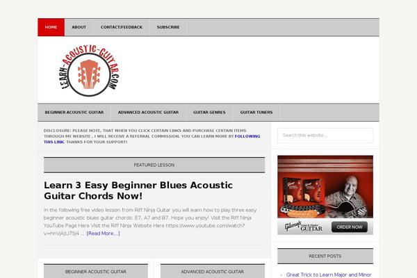 Feather Magazine theme site design template sample