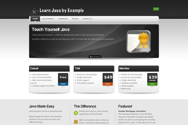 Phenomenon theme site design template sample