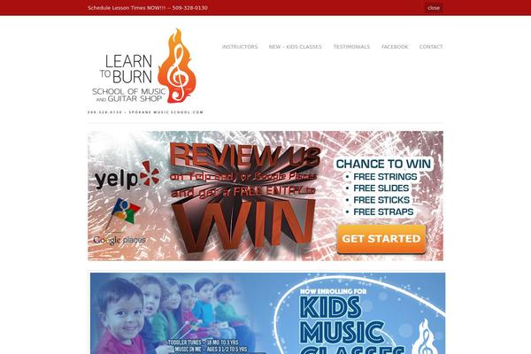 Propulsion theme site design template sample